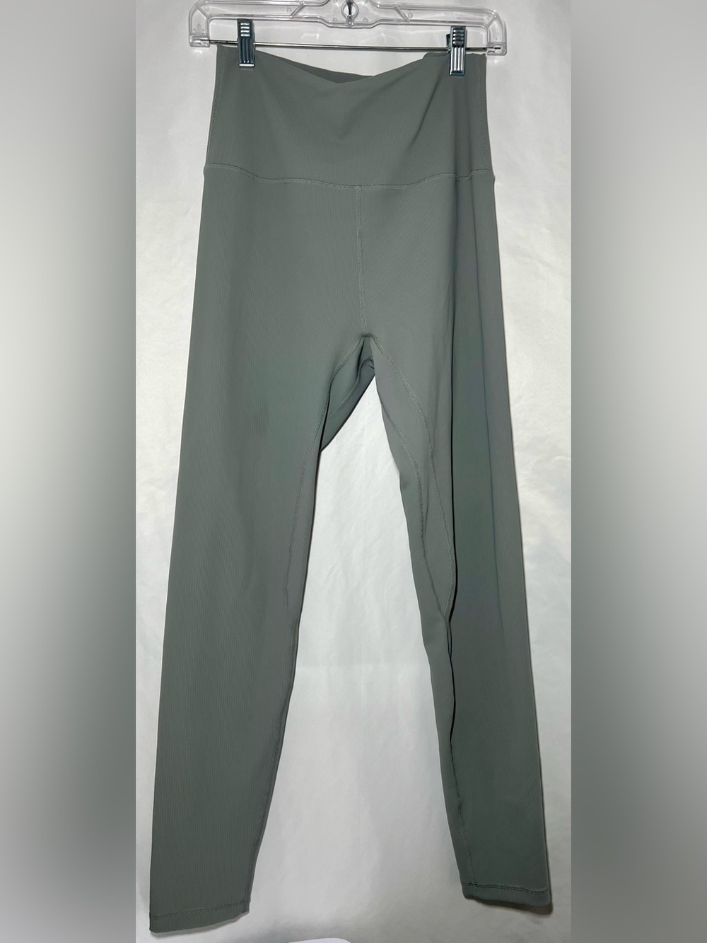 FBF Body High Waisted Legging 2.0 Olive Sage Green Compression Size L